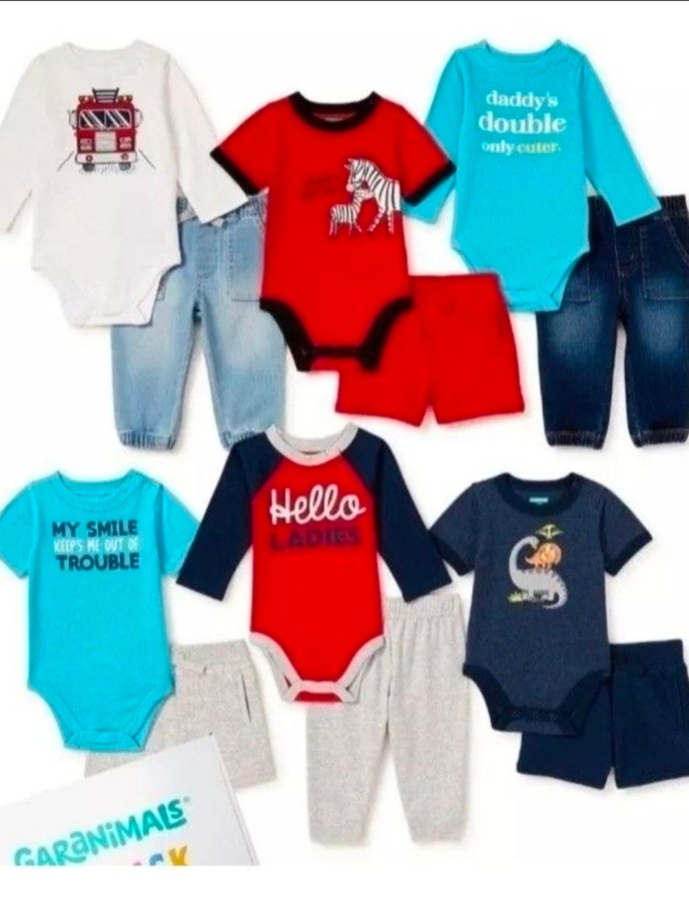 Baby Boy Garanimals Clothing Tops Shirts Shorts Pants Bottoms 12 Months